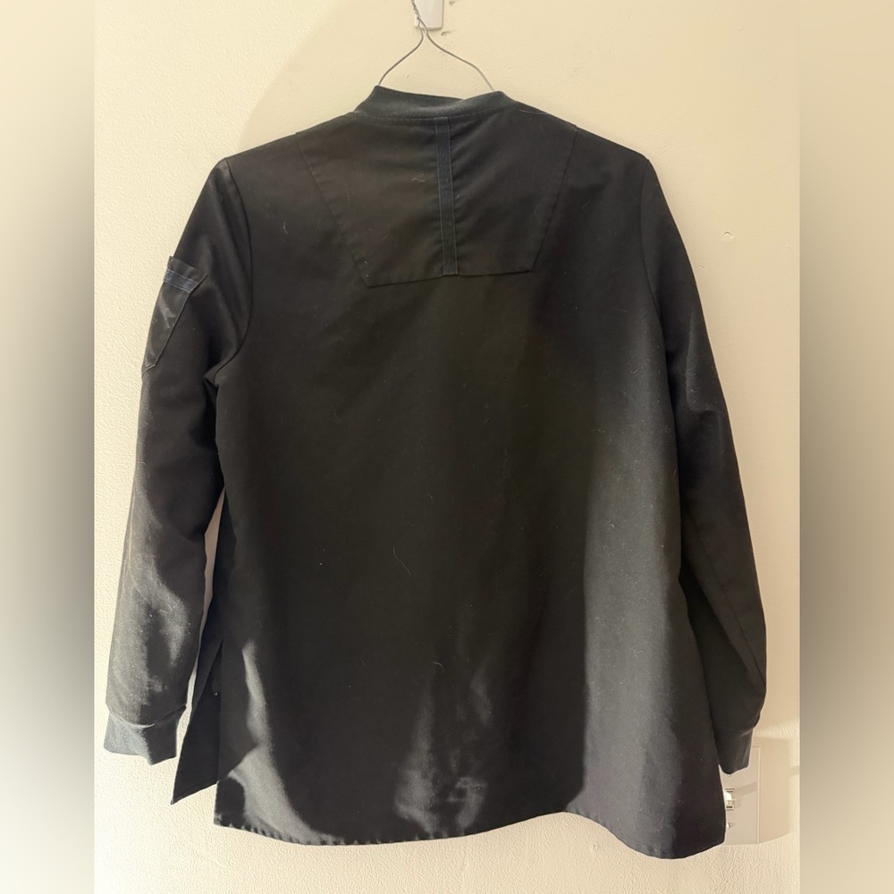 Figs Technical Collection Bellery Scrub Jacket in Black Size Medium Workwear - Picture 8 of 16